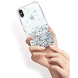 Θήκη για iPhone X/XS, Glittery, διαφανής