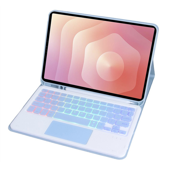 Θήκη με φωτιζόμενο πληκτρολόγιο Bluetooth και touchpad για Samsung Galaxy Tab S11