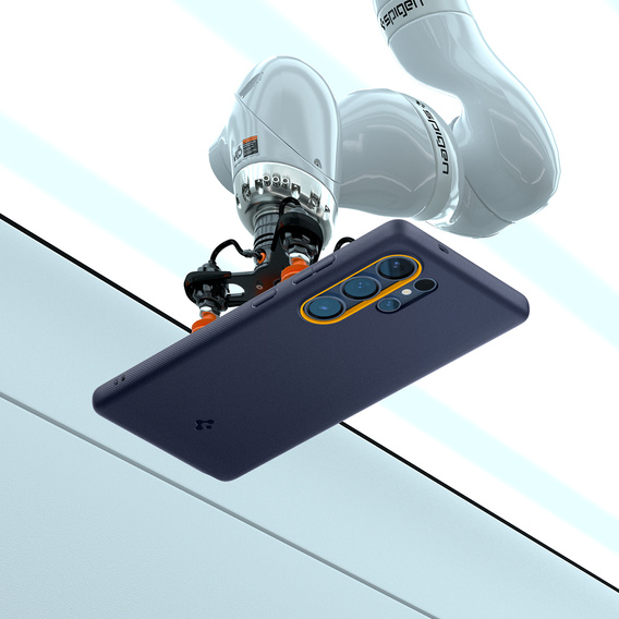 Θήκη Spigen για Samsung Galaxy S25 Ultra, Nano Pop MagSafe, σκούρο μπλε + γυαλί με σκλήρυνση 9H