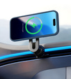 Θήκη για iPhone 16 Pro, για MagSafe, ERBORD Μatt Case, ναυτικό μπλε + Γυαλί οθόνης