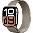 Bransoleta Milanese do Apple Watch 1/2/3/4/5/6/7/8/SE (38/40/41 MM) - Champagne Gold