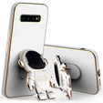 Θήκη για Samsung Galaxy S10 Plus, Astronaut, λευκή