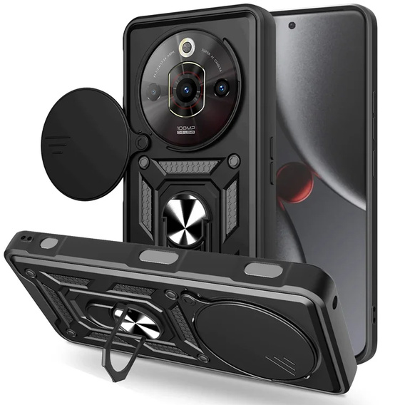 Θήκη για Xiaomi Poco F7 5G, CamShield Slide, μαύρη