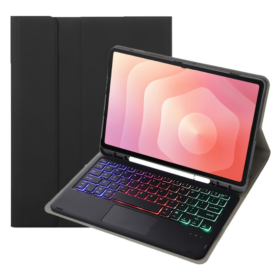 Θήκη με φωτιζόμενο πληκτρολόγιο Bluetooth και touchpad για Samsung Galaxy Tab S11