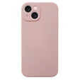 Θήκη για iPhone 15, Silicone Lite, πορτοκαλί