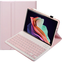 Θήκη + πληκτρολόγιο Lenovo Tab P11 Gen 2, Pen Slot, ροζ rose gold