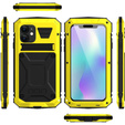 Θωρακισμένη θήκη για iPhone 11, R-JUST, κίτρινο / μαύρο