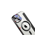 Θήκη με πτερύγιο για iPhone 14, RFID Wallet MagSafe CamShield, μαύρη
