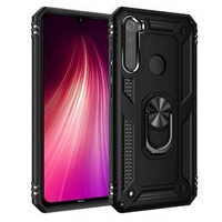 θωρακισμένη θήκη για Xiaomi Redmi Note 8, Nox Case Ring, μαύρη