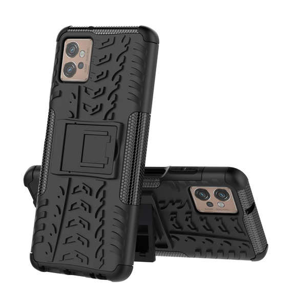 Θήκη για Motorola Moto G32, Tire Armor, μαύρη