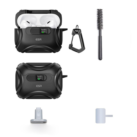 Θήκη ακουστικών με MagSafe ESR Cyber FlickLock για Apple AirPods Pro 3