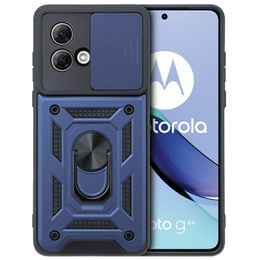 Θήκη για Motorola Moto G84 5G, CamShield Slide, μπλε