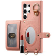 Θήκη για Samsung Galaxy S25 Ultra, GKK Leather, μαύρη