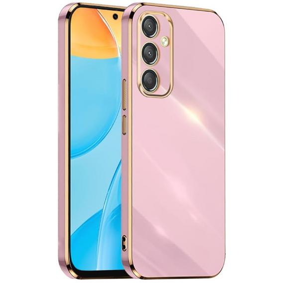 Θήκη για Samsung Galaxy M55 5G, Glamour CamShield, μωβ