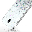 Θήκη για Xiaomi Redmi 8A, Glittery, διαφανής