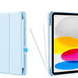 Θήκη για iPad 10.9 2022 10 Gen, Smart Pencil, με υποδοχή γραφίδας, μπλε