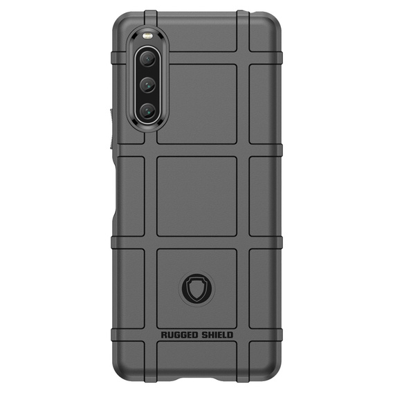 Θήκη για Sony Xperia 10 V, Rugged Shield, μαύρη