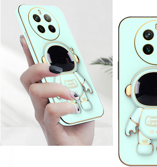 Θήκη για Realme 12 Pro 5G / 12 Pro+ 5G, Astronaut, πράσινη