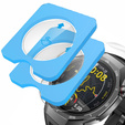 2x ERBORD μετριασμένο γυαλί για Huawei Watch GT 5 Pro 46mm, με πλαίσιο τοποθέτησης