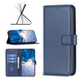 Θήκη με πτερύγιο για Samsung Galaxy A25 5G, BINFEN Wallet, μπλε + γυαλί 9H 