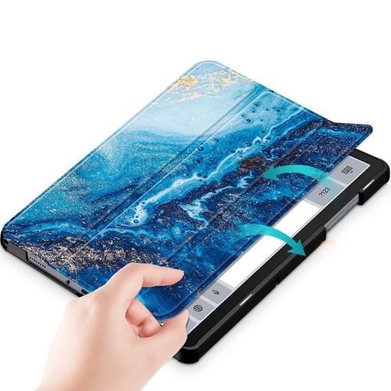 Θήκη για Samsung Galaxy Tab A9+, Smartcase, wave
