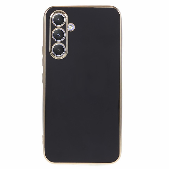 Θήκη για Samsung Galaxy A25 5G, Glamour CamShield, μαύρο + γυαλί 9H