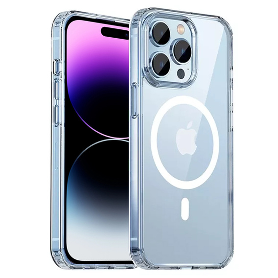 Θήκη για iPhone 14 Pro Max, Dropproof MagSafe, διαφανής