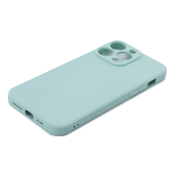 Θήκη για iPhone 15 Pro Max, Silicone Lite, μπλε