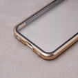 θήκη για το iPhone 11, Magnetic Dual Glass, χρυσή
