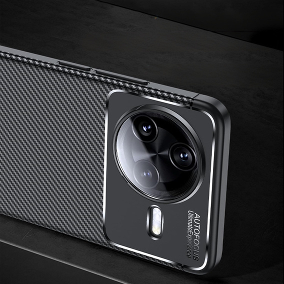Θήκη για Xiaomi Poco F7 Pro, Carbon, μαύρη