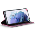 θήκη CASEME για Samsung Galaxy S21, Waxy Textured, κόκκινη