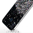 Θήκη για Samsung Galaxy A40, Glittery, μαύρη