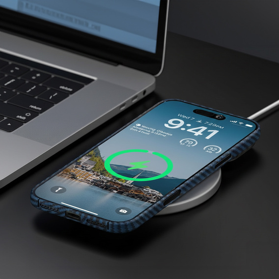 ERBORD Full Kevlar θήκη για MagSafe για iPhone 17 Pro