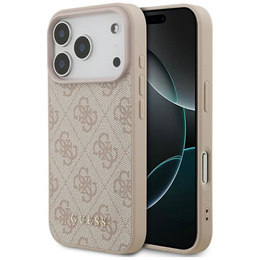 GUESS 4G Metal Gold Logo θήκη για iPhone 17 Pro