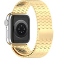 Ατσάλινο βραχιόλι για Apple Watch 1/2/3/4/5/6/7/8/SE/ULTRA 42/44/45/49 MM - χρυσή