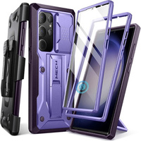 Θήκη για Samsung Galaxy S23 Ultra, Tongate MECH Series Clip, μωβ