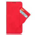 Θήκη με πτερύγιο για Infinix Zero 30 5G, Card Slot, κόκκινη