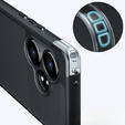 Θήκη για Realme GT 6 / 6T, Fusion Hybrid, μαύρη