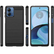 Θήκη για Motorola Moto G14, Carbon, μαύρη