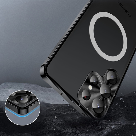 θήκη προστασίας κάμερας για το Samsung Galaxy S25 Ultra, CamShield MagSafe, μαύρη