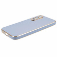 Θήκη για Samsung Galaxy A25 5G, Glamour CamShield, μπλε + γυαλί 9H