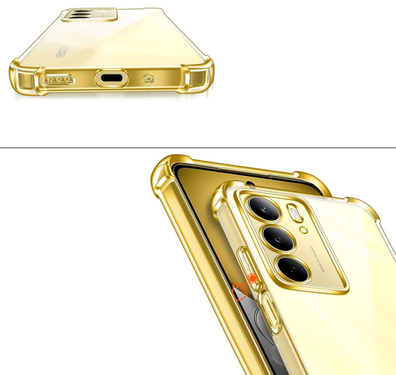 Θήκη για Realme 14X / Realme C75, Dropproof, διαφανής