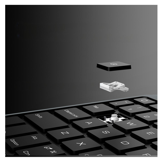 Θήκη + πληκτρολόγιο iPad 10.9 / Air 2020/2022/2024 / Pro 11 2020/2021/2022 , NILLKIN Bumper Link Keyboard Case, μαύρη