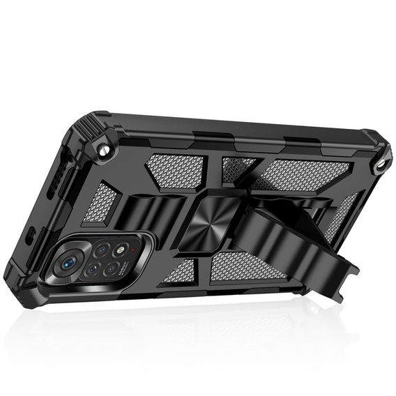 Θήκη για Xiaomi Redmi Note 11 / 11S, Armor Kickstand, μαύρη