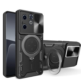 Θωρακισμένη θήκη για Infinix Hot 40i, CamShield Slide, μαύρη