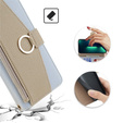 θήκη Wallet Zipper Pocket flip για το Realme 12 Pro 5G / 12 Pro+ 5G, Wallet Zipper Pocket, με καθρέφτη, μπλε