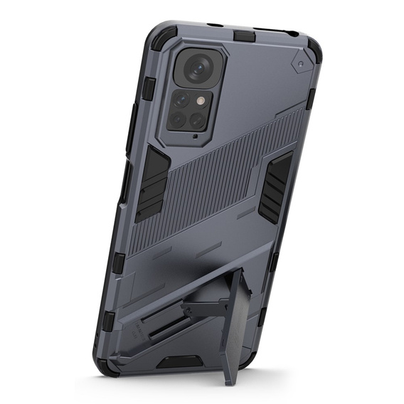 Θήκη για Xiaomi Redmi Note 11/11S, Military kickstand, μπλε