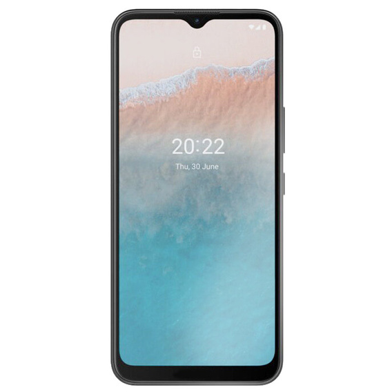 Μετριασμένο γυαλί 3D για Nokia C21 Plus, μαύρη
