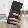 Θήκη για Google Pixel 6, CamShield Slide, μαύρο