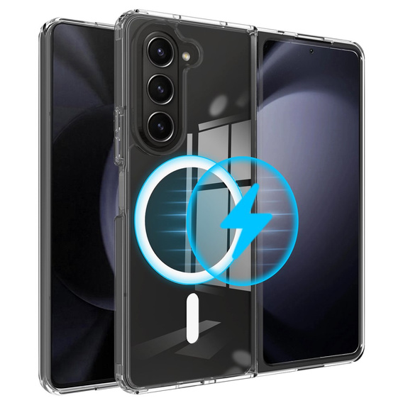 Θήκη για Samsung Galaxy Z Fold6 5G, Fusion Hybrid, για MagSafe, διαφανής